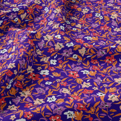 Printed Viscose GHIZI Ultramarine / Multicolored